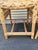 Arteriors Richmond Counter Stools - Pair, Woven Rattan, Designer Style, Priced to Sell For Sale - Image 9 of 10