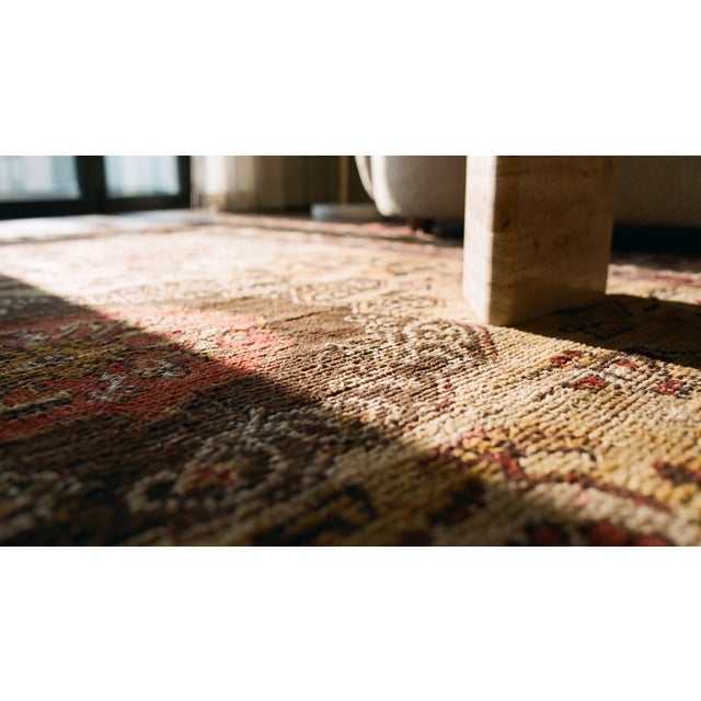 Textile Late 19th Century Central Asian Khotan Carpet ( 6'9" x 13'3" - 205 x 404 ) For Sale - Image 7 of 9