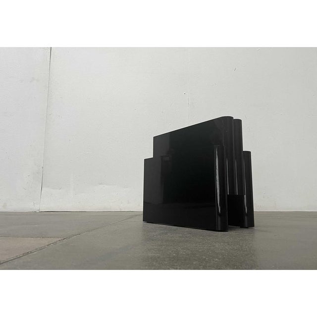 A design classic from kartell based on a design by giotto stoppino from the 70s. Here in the color black, which has not...