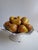 Vietri Italy Hand Painted Pears in a White Fluted Compote Centerpiece For Sale In Philadelphia - Image 6 of 6