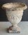 English Garden Stone Urn or Planter Pot With Garland Motif For Sale - Image 11 of 13