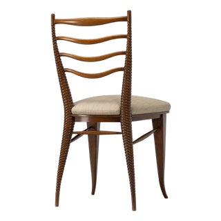 Sculptural Side Chair by Paolo Buffa for Mario Quarti, Italy, 1949 For Sale