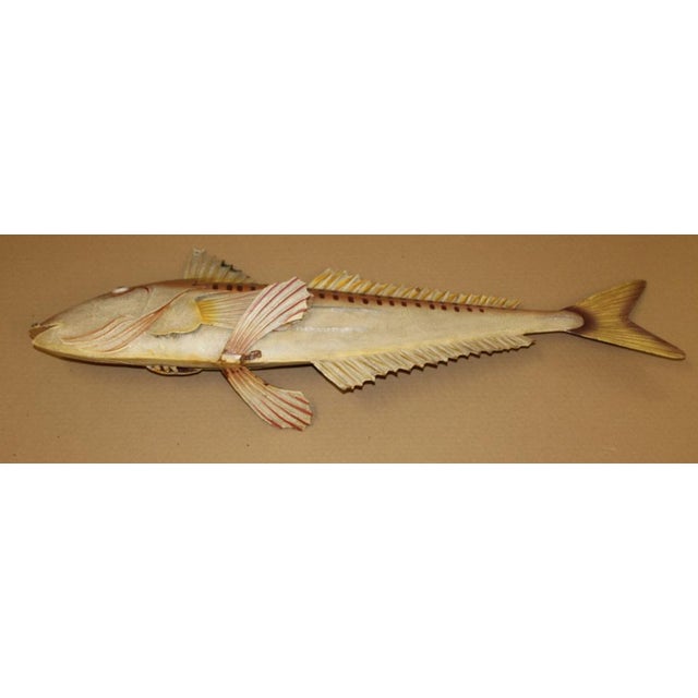 Large Metal Fish Trade Sign, 1970s For Sale - Image 14 of 16