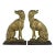 Antique Brass Greyhound Fireside Ornaments For Sale