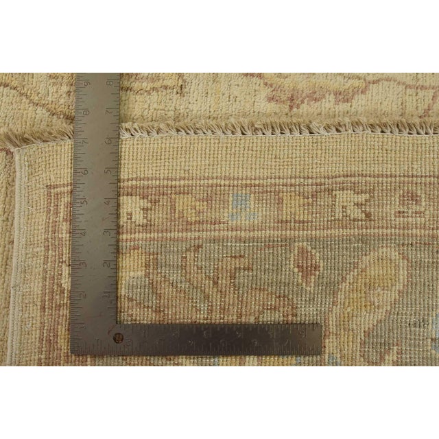 Ziegler Rug 5’10” X 6’4” Beige Wool Traditional Hand-Knotted Oriental Carpet For Sale - Image 12 of 12