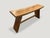 Contemporary Andrianna Shamaris Minimalist Teak Wood Bench For Sale - Image 3 of 5