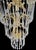 E.F. Chapman 1980s Monumental 5ft Tall Vintage 6 Tiered Waterfall Crystal 25 Light Mid Century Hollywood Regency Chandelier For Sale - Image 4 of 8