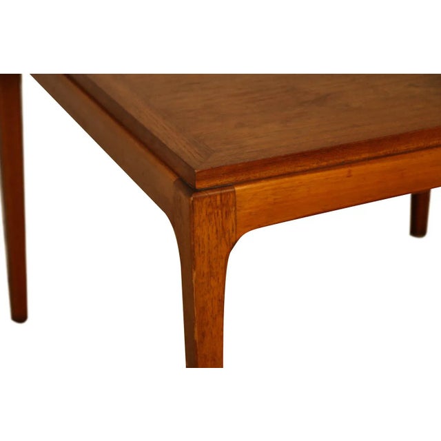 1960s Mid Century Modern Lane Walnut End Table For Sale - Image 5 of 9
