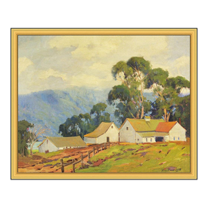 Early 20th Century Farm in the Hills, George Demont Otis