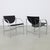 Set of Vintage Lounge Chairs in Leather by M.A. Ciganda for Akaba, 1980s For Sale - Image 10 of 10