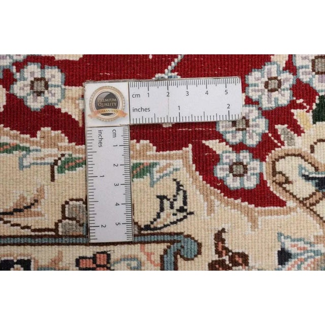 Nain Rug with Floral Pattern For Sale - Image 9 of 10