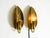 Mid-Century Modern Cone Brass Wall Lamps, 1950s, Set of 2 For Sale - Image 9 of 15
