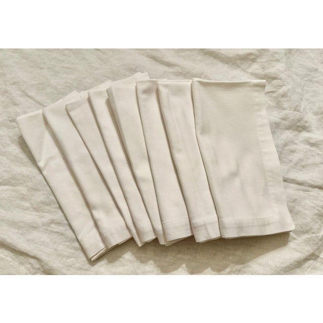 Restoration Hardware White Table Napkins Tailored from premium twill-woven cotton with classic hemstitching, our napkins...