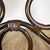 Curved Wooden Psyche Mirror, 1960s For Sale - Image 12 of 15