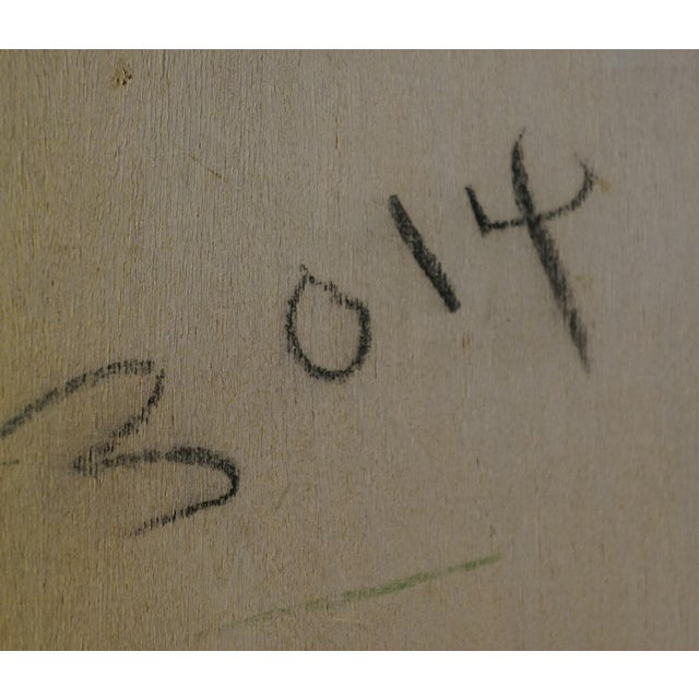 Link Taylor Yellow Cream MCM Mid Century Modern 22" Two Drawer Open Cabinet Nightstand 3014 For Sale - Image 13 of 13