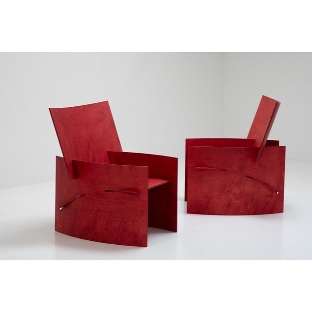 Chairs by Frank Beat, 1994, Set of 2 For Sale - Image 18 of 18