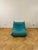 Mid-Century Modern Turquoise Togo Armchair by Michel Ducaroy for Ligne Roset, 1970s For Sale - Image 3 of 11