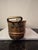 Copper Vintage Elongated Copper and Brass Cache Pot For Sale - Image 8 of 9