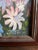 Original 1993 Folk Art Acrylic Painting Woman With Flowers Caribbean Style Portrait For Sale - Image 4 of 9