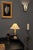 Swedish Grace Wall Light in White Metal and Glass, 1930s For Sale - Image 9 of 10