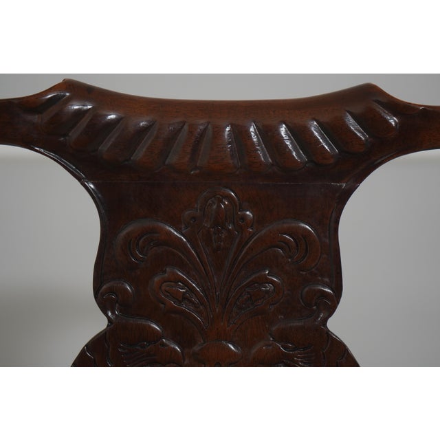 Set of 8 Henredon Mahogany Carved Dining Chairs For Sale In Philadelphia - Image 6 of 18