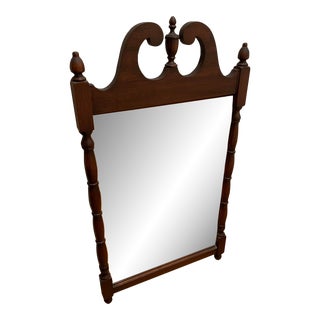 Vintage Chippendale Style Mahogany Mirror For Sale