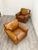 Pair of Leather Chairs For Sale In Los Angeles - Image 6 of 11