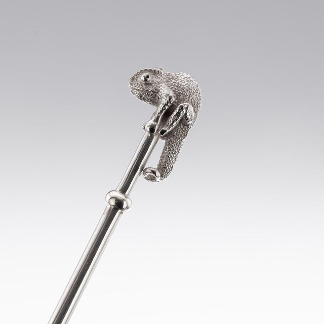 Silver Cased Cocktail Spoons from Patrick Mavros, Set of 6 For Sale - Image 4 of 9