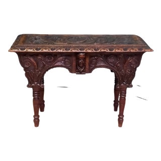 19th-Century Bedstead Bed Table For Sale