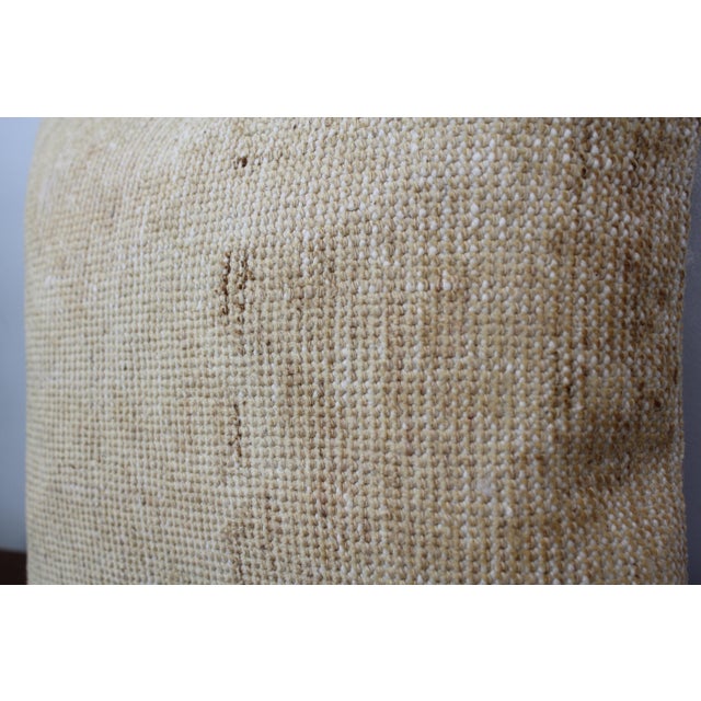 Turkish Vintage Rug Decorative Pillow Cover - 17"x17" For Sale - Image 10 of 13