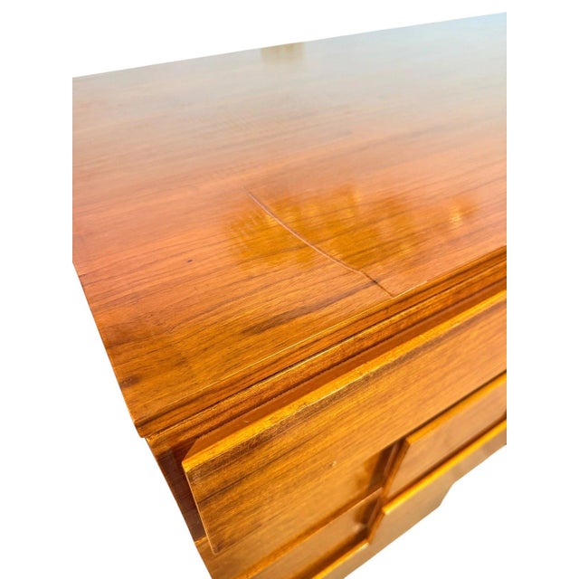 Mid-Century Modern Walnut Dresser – Italian For Sale - Image 14 of 15