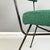 Mid-Century Italian Green Fabric Elettra Dining Chair attributed to Studio BBPR for Arflex, 1960s For Sale - Image 10 of 12