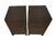 Late 19th Century Pair of Antique Elm Accent Cabinets For Sale - Image 5 of 6
