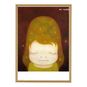 Yoshitomo Nara, the Little Star Dweller, 2018 - Oak Frame
