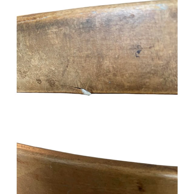 Mid 20th Century Midcentury Ladder Back Chair For Sale - Image 5 of 7