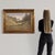 Italian painting from the first half of the 20th century. Oil on board painting depicting a countryside view with...