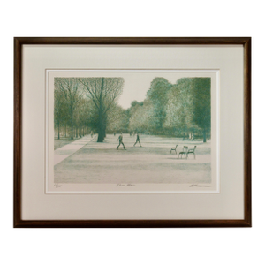 Harold Altman Three Chairs 1978 Reproduction Print