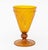 Amber Two Murano Amber Glass Vessels For Sale - Image 8 of 13