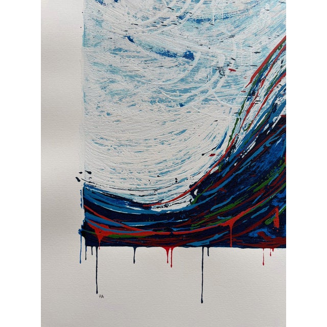 In this work, i captured the turbulent and vibrant energy of the waves, vivid and flowing like emotions in motion. I used...