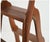Wood Vintage Italian Folding Wooden Three-Step Library Steps For Sale - Image 7 of 9