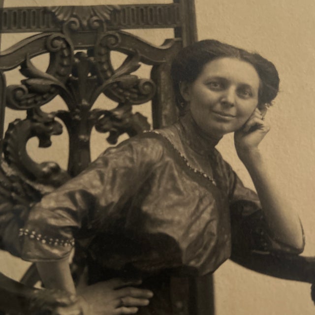 Circa 1890-1900; unknown subject and studio; in a studio presentation cover; image measures 4.5”x6”.