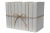 Booth & Williams Decorative Books - Sand Linen Wrapped Book Bundle - 1 Foot of Off White Books For Sale - Image 4 of 4