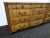 Brown Mid-Century French Provincial Large Lowboy Dresser or Sideboard J. L. Metz on Sale 1995 For Sale - Image 8 of 12