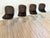 Vintage Dining Room Chairs attributed to Gastone Rinaldi, Italy, 1970s, Set of 4 For Sale - Image 6 of 18