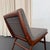 Wood 1960s Scandinavian Modern Teak Slipper Chair Ottoman Set by Gerhard Berg For Sale - Image 7 of 11