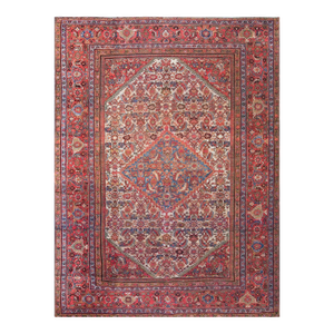 Antique Persian Mahal Rug 9' 2'' x 12' 0''.