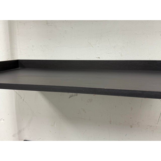 Wood Crate & Barrel Sloan Leaning Bookshelf For Sale - Image 7 of 12