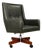 “Holperin” Executive Armchair in Green Leather & Brazilian Rosewood, Sergio Rodrigues for Oca, Brazil, 1962 For Sale