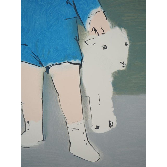 Pablo Picasso, Enfant et agneau (Petit Paul Picasso), Lithograph For Sale - Image 8 of 11