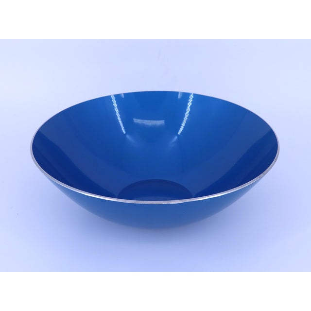 Vintage Emetlox Design Norway Anodized Aluminum Serving Bowl For Sale - Image 4 of 8